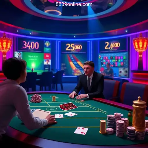 Explore o Mundo do Live Cassino: 8839.COM Oficial 💯️